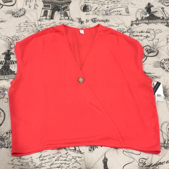 BP. Button Surplice Top - Picture 5 of 6